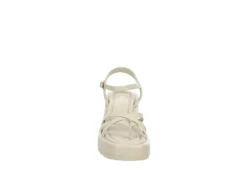 Limelight Girls Sage Wedge Sandal - Bone -Women Shoes Store US 01 702851 02