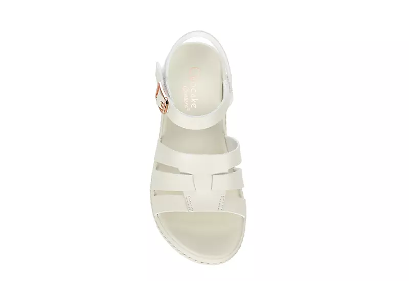 Cupcake Couture Girls Markae Sandal - Bone 6 Cupcake Couture Girls Markae Sandal - Bone - Image 6