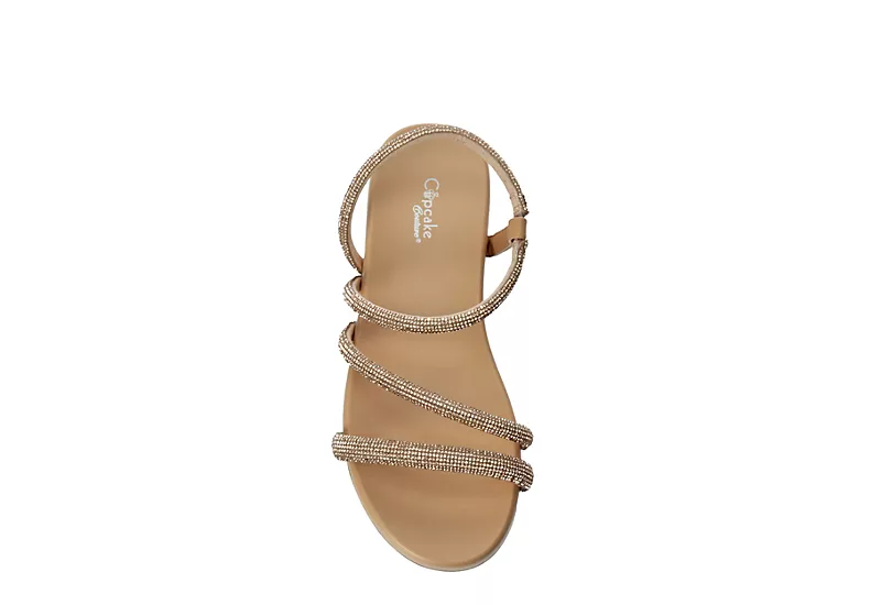 Cupcake Couture Girls Juliet Sandal - Gold 6 Cupcake Couture Girls Juliet Sandal - Gold - Image 6
