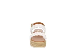 Cupcake Couture Girls Addie Platform Sandal - White -Women Shoes Store US 01 702862 02