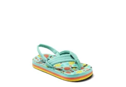 Reef Girls Infant Little Ahi Flip Flop Sandal - Green