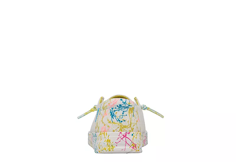 Heydude Girls Infant Wendy Toddler Slip On Sneaker - White 5 Heydude Girls Infant Wendy Toddler Slip On Sneaker - White - Image 5