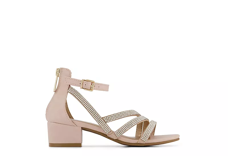Marc Fisher Girls Pattye Salto Dress Sandal - Blush 2 Marc Fisher Girls Pattye Salto Dress Sandal - Blush - Image 2