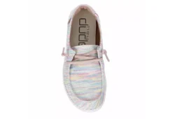 Heydude Girls Wendy Youth Sox Slip On Sneaker - Multicolor -Women Shoes Store US 01 702958 05