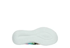 Skechers Girls Ultra Flex Slip-in Slip On Sneaker - Black -Women Shoes Store US 01 702977 06