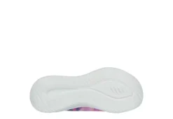 Skechers Girls Ultra Flex Slip On Sneaker - Grey -Women Shoes Store US 01 702978 06