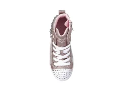 Skechers Girls Twi-lites 2.0 Twinkle Toes Light Up Sneaker - Rose Gold -Women Shoes Store US 01 702983 03