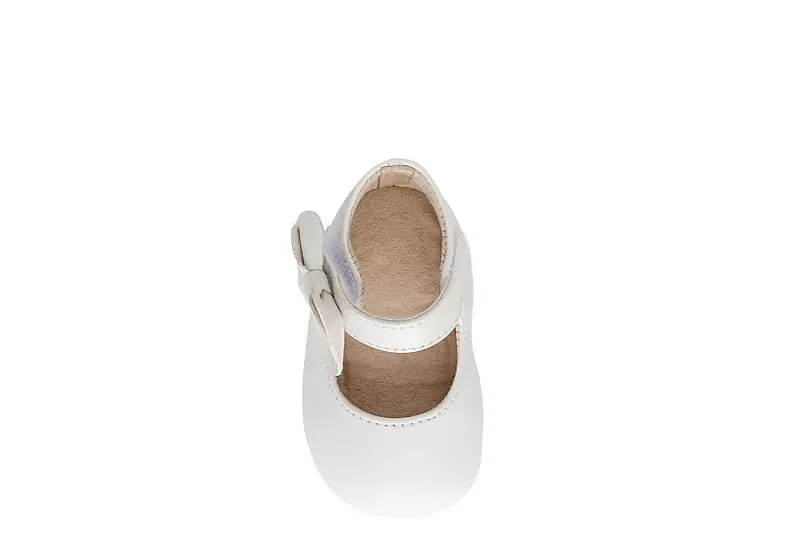 Baby Deer Girls Infant Jade Dress Flat - White 6 Baby Deer Girls Infant Jade Dress Flat - White - Image 6