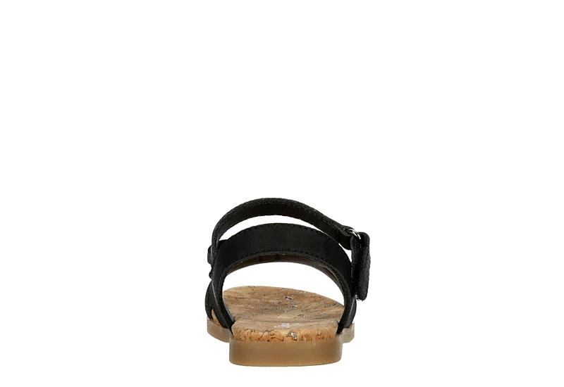 Cupcake Couture Girls Infant Lil Bow Sandal - Black 5 Cupcake Couture Girls Infant Lil Bow Sandal - Black - Image 5