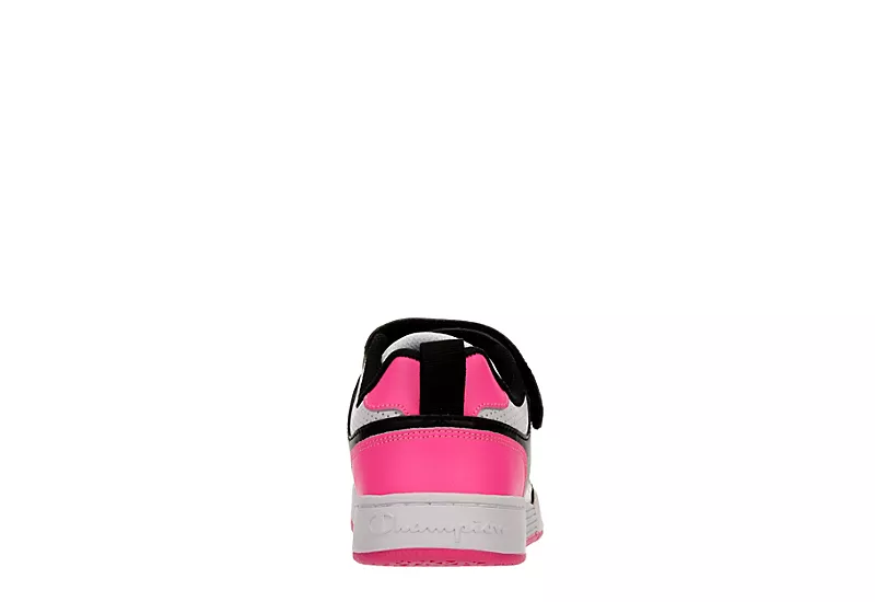 Champion Girls Arena Power Low Sneaker - Bright Pink 5 Champion Girls Arena Power Low Sneaker - Bright Pink - Image 5