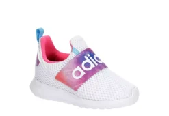 Adidas Girls Infant Lite Racer Adapt 4 Slip On Sneaker - White
