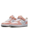 Nike Girls Court Borough 2 Low Top Sneaker - White