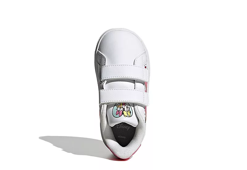 Adidas Girls Infant Grand Court 2.0 Sneaker - White 4 Adidas Girls Infant Grand Court 2.0 Sneaker - White - Image 4