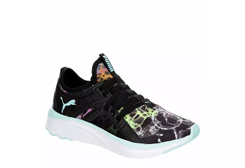 Puma Girls Softride Sophia Sneaker - Black 1 Puma Girls Softride Sophia Sneaker - Black