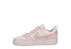 Nike Girls Court Borough 2 Low Top Sneaker - White -Women Shoes Store US 01 807984 03