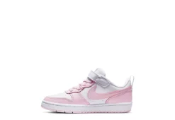 Nike Girls Court Borough 2 Low Top Sneaker - White -Women Shoes Store US 01 807985 02