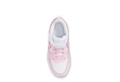 Nike Girls Court Borough 2 Low Top Sneaker - White -Women Shoes Store US 01 807985 04