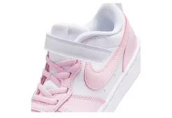 Nike Girls Court Borough 2 Low Top Sneaker - White -Women Shoes Store US 01 807985 06