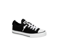 Converse Girls Chuck Taylor All Star Kids Knit Shoreline Sneaker - Black