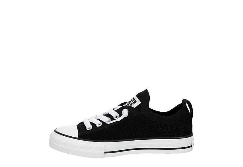 Converse Girls Chuck Taylor All Star Kids Knit Shoreline Sneaker - Black 4 Converse Girls Chuck Taylor All Star Kids Knit Shoreline Sneaker - Black - Image 4