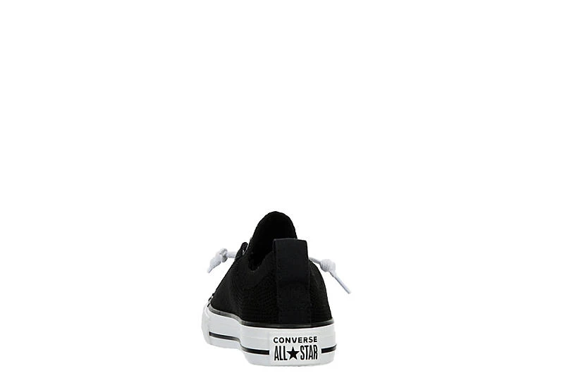 Converse Girls Chuck Taylor All Star Kids Knit Shoreline Sneaker - Black 5 Converse Girls Chuck Taylor All Star Kids Knit Shoreline Sneaker - Black - Image 5