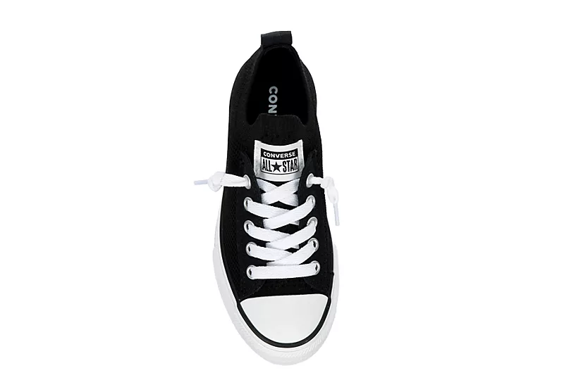 Converse Girls Chuck Taylor All Star Kids Knit Shoreline Sneaker - Black 6 Converse Girls Chuck Taylor All Star Kids Knit Shoreline Sneaker - Black - Image 6