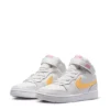 Nike Girls Court Borough 2 Mid Top Sneaker - White