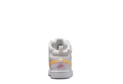 Nike Girls Court Borough 2 Mid Top Sneaker - White 10 Nike Girls Court Borough 2 Mid Top Sneaker - White -Women Shoes Store US 01 808289 03