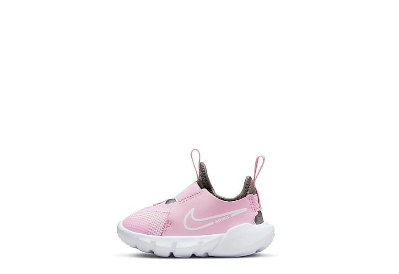 Nike Girls Infant Flex Runner Slip On Sneaker - Pink 3 Nike Girls Infant Flex Runner Slip On Sneaker - Pink - Image 3
