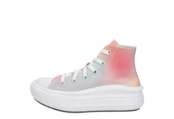 Converse Girls Chuck Taylor All Star Move High Top Sneaker - Pink -Women Shoes Store US 01 808316 03