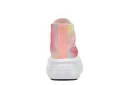 Converse Girls Chuck Taylor All Star Move High Top Sneaker - Pink -Women Shoes Store US 01 808316 04