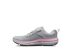 Under Armour Girls Assert 10 Sneaker - Grey -Women Shoes Store US 01 808337 02
